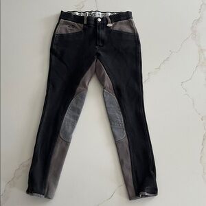USG Full Seat Mia riding pants breeches size 12